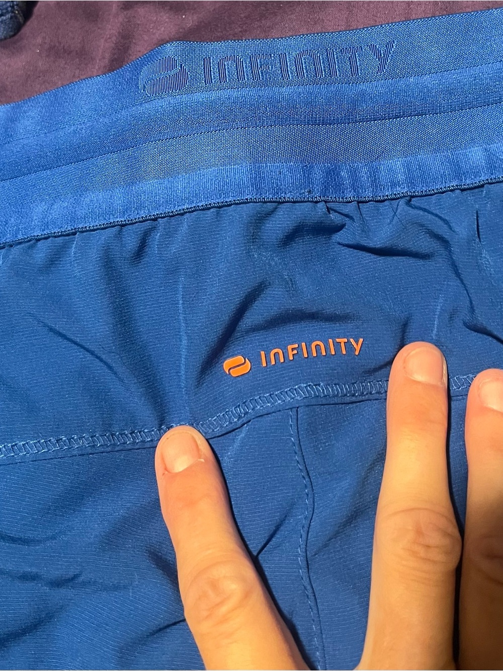 Infinity Women's Blue Performance Scrub Pants